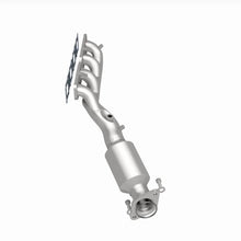 Load image into Gallery viewer, Magnaflow 05-06 Nissan Titan 5.6L Direct Fit Converter - Installation View
