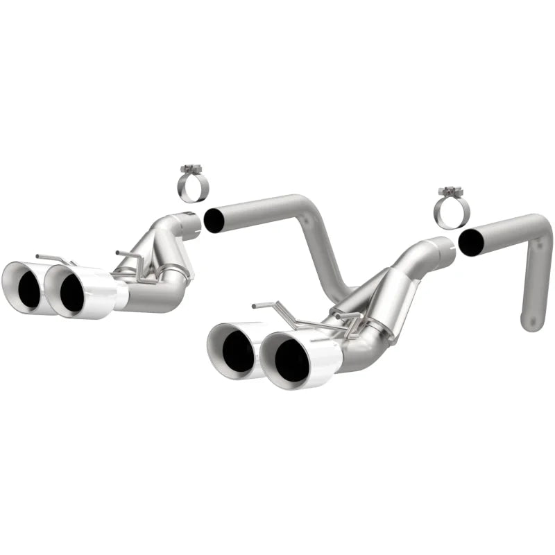 Magnaflow 09-11 Chev Corvette V8 6.2L Comp Series Quad Center Rear Exit SS Cat-Back Perf Exhaust - Main Product View
