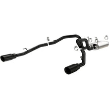 Load image into Gallery viewer, Magnaflow 09-15 Dodge Ram 1500 V8 Dual Spilt Rear Exit Black Stainless C/B Perf Exhaust - Main Product View