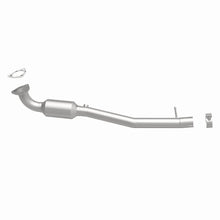 Load image into Gallery viewer, Magnaflow 10-12 Range Rover V8 5 OEM Underbody Direct Fit Converter - Installation View