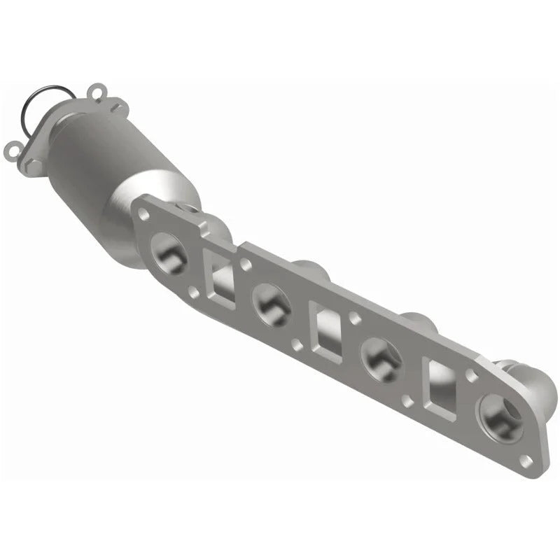 Magnaflow 11-13 QX56 V8 5.6 OEM Manifold Direct Fit Converter - Back View
