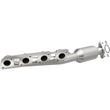 Load image into Gallery viewer, Magnaflow 11-13 QX56 V8 5.6 OEM Manifold Direct Fit Converter - Main Product View