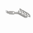 Load image into Gallery viewer, Magnaflow 11-13 QX56 V8 5.6 OEM Manifold Direct Fit Converter - Back View