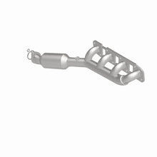 Load image into Gallery viewer, Magnaflow 11-13 QX56 V8 5.6 OEM Manifold Direct Fit Converter - Back View