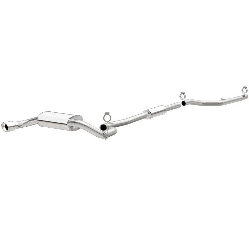 Magnaflow 13-15 BMW 320i  L4 2.0L Stainless Cat-Back Single Straight Drive Side Rear Exit Perf Exht - Main Product View