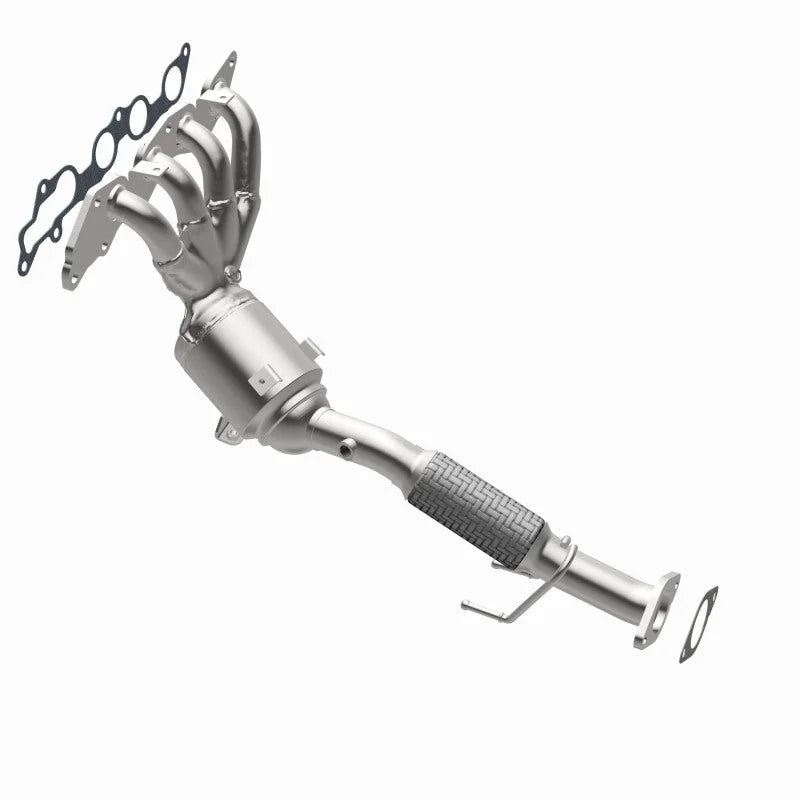 Magnaflow 13-16 Fusion L4 2.5 OEM Manifold Direct Fit Converter - Side View