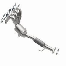 Load image into Gallery viewer, Magnaflow 13-16 Fusion L4 2.5 OEM Manifold Direct Fit Converter - Side View