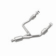 Load image into Gallery viewer, Magnaflow 14-15 Chevrolet Silverado 1500 Underbody 4.3L / 5.3L Direct-Fit Catalytic Converter - Installation View