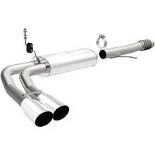 Load image into Gallery viewer, Magnaflow 14 Chev Silverado V8 5.3L CC/EC Dual Same Side Before P/S Tire Exit SS Cat Back Perf Exh - Main Product View