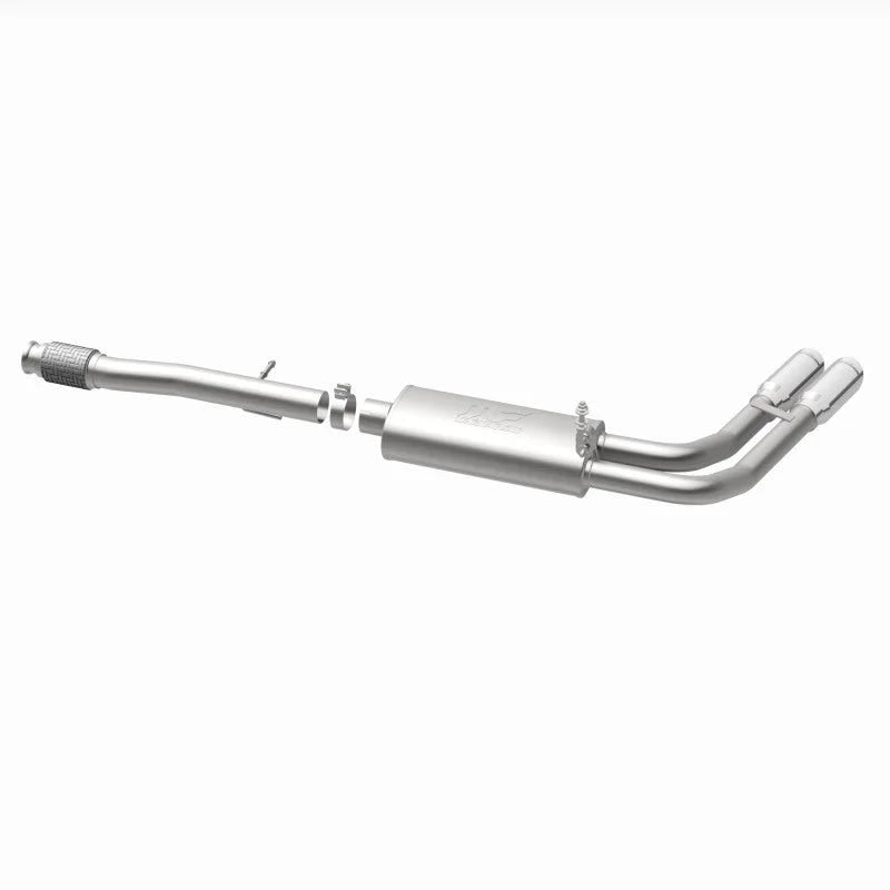 Magnaflow 14 Chev Silverado V8 5.3L CC/EC Dual Same Side Before P/S Tire Exit SS Cat Back Perf Exh - Additional View 7
