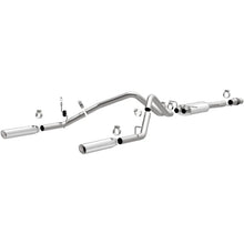 Load image into Gallery viewer, Magnaflow 14 Chev Silverado V8 5.3L SC Cab Dual Split Rear Exit SS Cat Back Perf Exhaust - Main Product View
