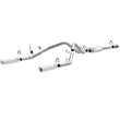 Load image into Gallery viewer, Magnaflow 14 Chev Silverado V8 5.3L SC Cab Dual Split Rear Exit SS Cat Back Perf Exhaust - Side View
