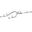 Load image into Gallery viewer, Magnaflow 14 Chevy Silverado V8 5.3L CC/EC Cab Dual Split Rear Exit Stainless Cat Back Perf Exhaust - Main Product View