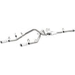 Load image into Gallery viewer, Magnaflow 14 Chevy Silverado V8 5.3L CC/EC Cab Dual Split Rear Exit Stainless Cat Back Perf Exhaust - Side View