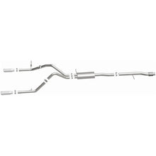 Load image into Gallery viewer, Magnaflow 14 Chevy Silverado V8 5.3L CC/EC Cab Dual Split Rear Exit Stainless Cat Back Perf Exhaust - Additional View 6