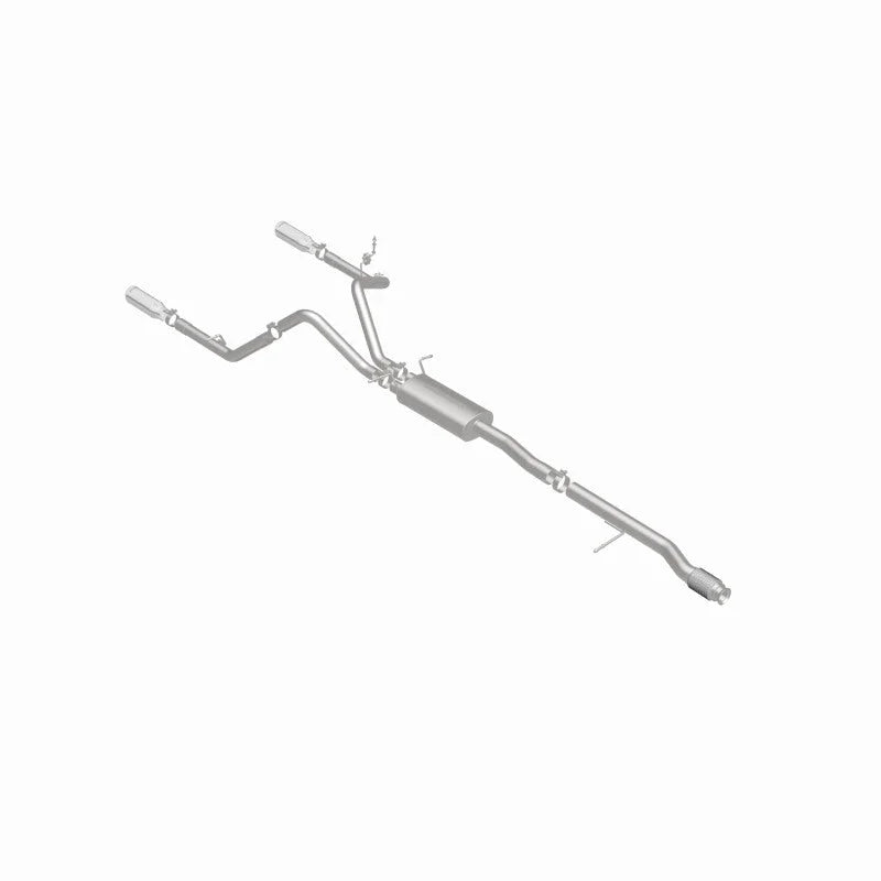 Magnaflow 14 Chevy Silverado V8 5.3L CC/EC Cab Dual Split Rear Exit Stainless Cat Back Perf Exhaust - Additional View 8