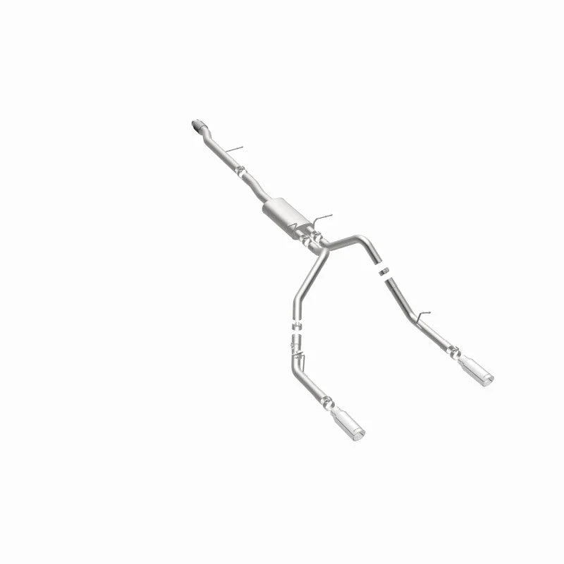 Magnaflow 14 Chevy Silverado V8 5.3L CC/EC Cab Dual Split Rear Exit Stainless Cat Back Perf Exhaust - Additional View 15
