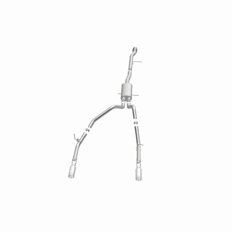Magnaflow 14 Chevy Silverado V8 5.3L CC/EC Cab Dual Split Rear Exit Stainless Cat Back Perf Exhaust - Additional View 16
