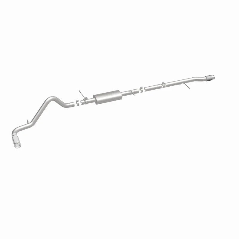 Magnaflow 14 Chevy Silverado V8 5.3L CC/EC Cab Single P/S Rear Exit Stainless Cat Back Perf Exhaust - Additional View 8