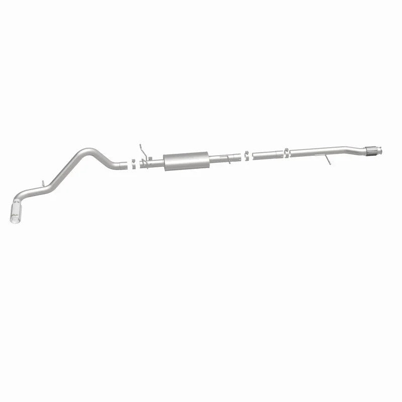 Magnaflow 14 Chevy Silverado V8 5.3L CC/EC Cab Single P/S Rear Exit Stainless Cat Back Perf Exhaust - Additional View 11