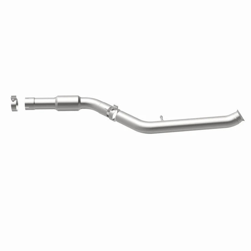 Magnaflow 15-16 328i GT xDrive L4 2 OEM Underbody Direct Fit Converter - Back View
