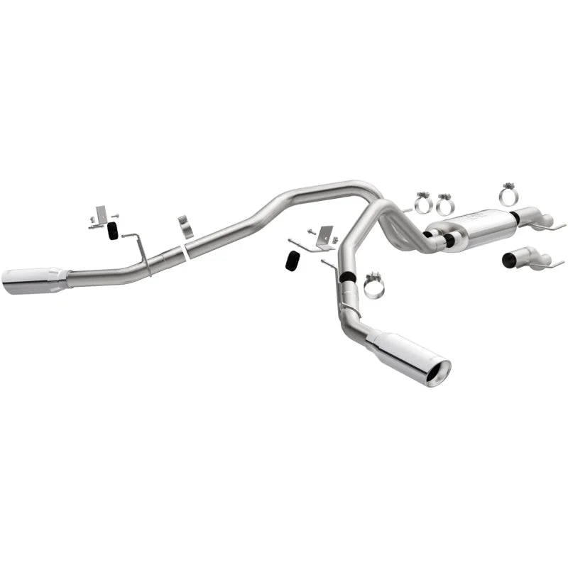 Magnaflow 15-21 Ford F-150 Street Series Cat-Back Performance Exhaust System- Dual Polished Tips - Main Product View
