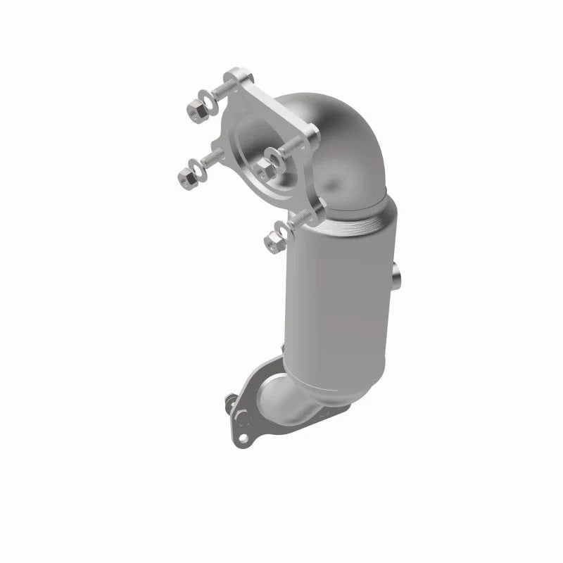 Magnaflow 16-18 Honda Civic L4 OEM Underbody Single Direct Fit Converter - Side View