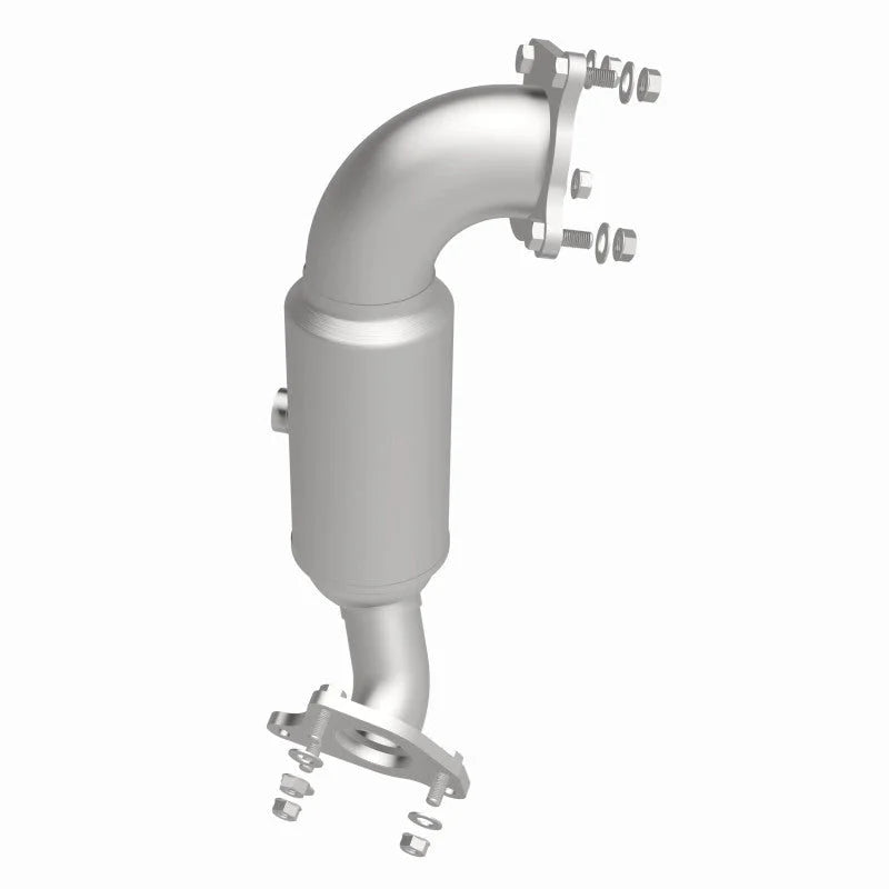 Magnaflow 16-18 Honda Civic L4 OEM Underbody Single Direct Fit Converter - Installation View