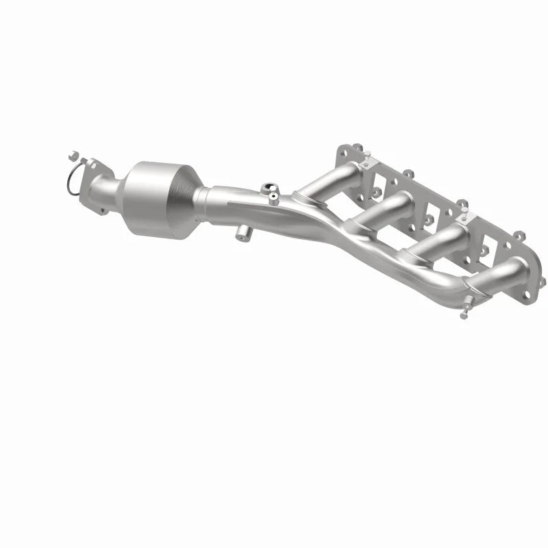 Magnaflow 16-21 Infiniti QX80 5.6L Direct-Fit Left Manifold Catalytic Converter - Back View
