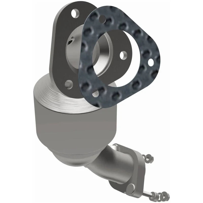 Magnaflow 17-18 Ford Police Interceptor Utility 3.5L Direct Fit Converter - Side View
