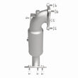 Load image into Gallery viewer, Magnaflow 19-20 Acura RDX Single Underbody 2L Direct Fit Converter - Additional View 12