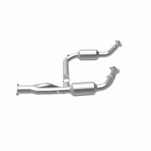Load image into Gallery viewer, Magnaflow 2000 Cadillac Escalade 5.7L Direct Fit Converter - Installation View