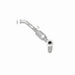 Load image into Gallery viewer, Magnaflow 2004 Isuzu Rodeo 3.2L Direct Fit Converter - Side View