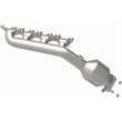 Load image into Gallery viewer, Magnaflow 2009 Hyundai Genesis 4.6L Direct Fit Converter - Installation View