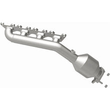 Load image into Gallery viewer, Magnaflow 2009 Hyundai Genesis 4.6L Direct Fit Converter - Installation View