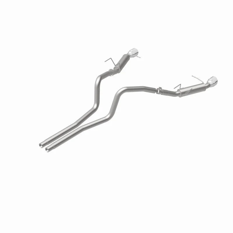 Magnaflow 2014 Ford Mustang V6 3.7L Comp Series Dual Split Rear Polished Stainless C/B Perf Exhaust - Additional View 8
