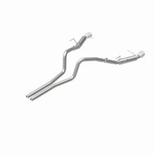 Load image into Gallery viewer, Magnaflow 2014 Ford Mustang V6 3.7L Comp Series Dual Split Rear Polished Stainless C/B Perf Exhaust - Additional View 8