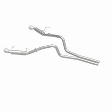 Load image into Gallery viewer, Magnaflow 2014 Ford Mustang V6 3.7L Comp Series Dual Split Rear Polished Stainless C/B Perf Exhaust - Additional View 10