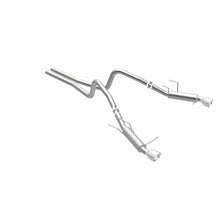 Load image into Gallery viewer, Magnaflow 2014 Ford Mustang V6 3.7L Comp Series Dual Split Rear Polished Stainless C/B Perf Exhaust - Additional View 14