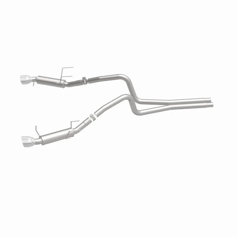 Magnaflow 2014 Ford Mustang V6 3.7L Comp Series Dual Split Rear Polished Stainless C/B Perf Exhaust - Additional View 15
