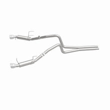 Load image into Gallery viewer, Magnaflow 2014 Ford Mustang V6 3.7L Comp Series Dual Split Rear Polished Stainless C/B Perf Exhaust - Additional View 15