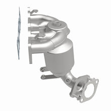Load image into Gallery viewer, Magnaflow 2016 Sorento L4 2.4 OEM Manifold Direct Fit Converter - Side View