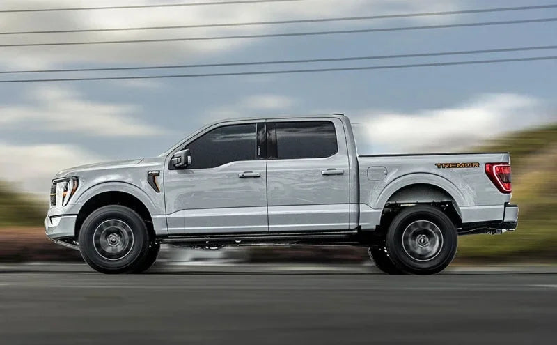Magnaflow 2021+ Ford F150 Tremor NEO Cat-Back Exhaust System - Back View