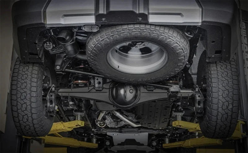 Magnaflow 2024 Lexus GX550 Overland Series Cat-Back Performance Exhaust System - Installation View