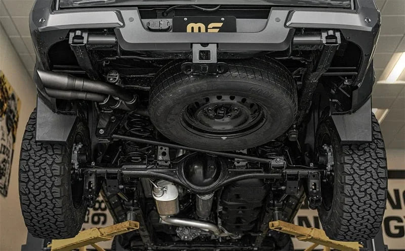 Magnaflow 2024 Toyota Tacoma Speq Series Cat-back Exhaust System (Black Tips) - Back View