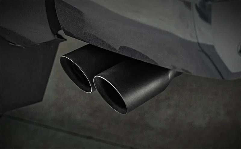 Magnaflow 2024 Toyota Tacoma Speq Series Cat-back Exhaust System (Black Tips) - Installation View
