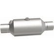 Load image into Gallery viewer, Magnaflow 2.25 w/dual O2 5in. Spun Universal Converter - Back View