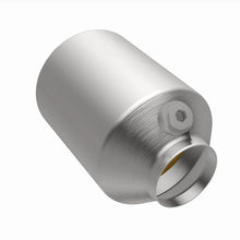 Load image into Gallery viewer, Magnaflow 2.25in. 1/O2 CC Spun OEM Universal Converter - Installation View