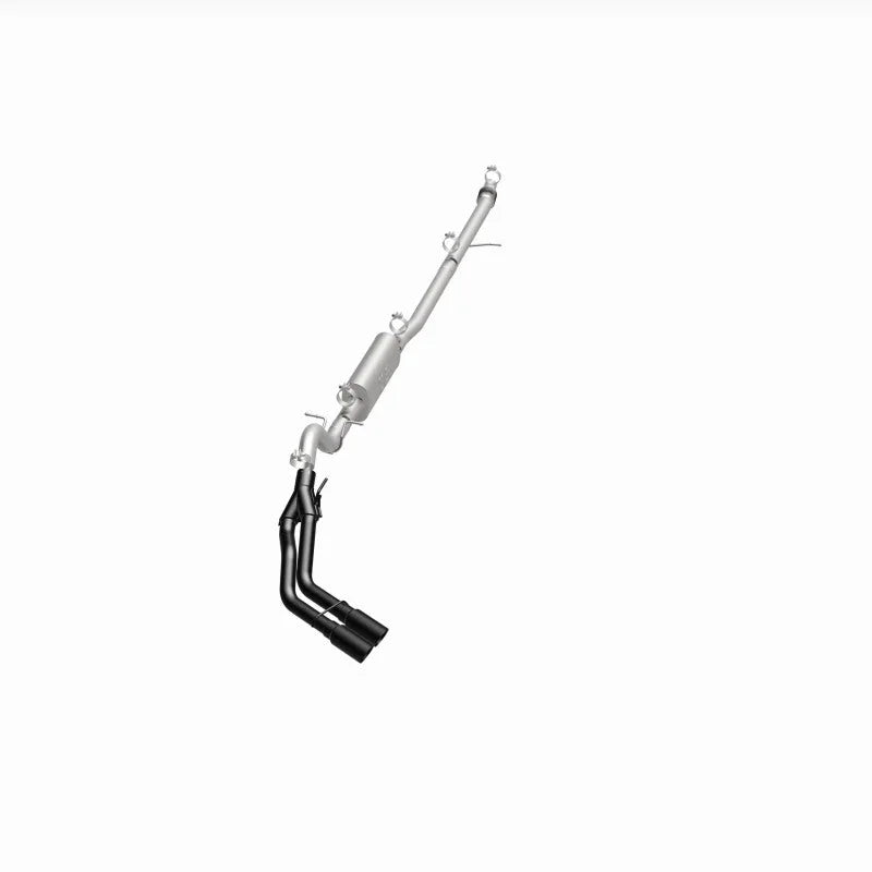 Magnaflow 24+ Ford Ranger Dual Exhaust - Black - Side View
