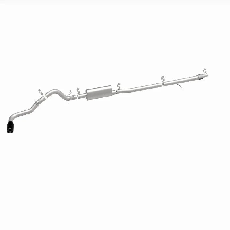 Magnaflow 24+ Ford Ranger Single Exhaust - Black Chrome - Back View